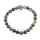 Bracelet de Perles Agate aquatiques la main 22 8mm